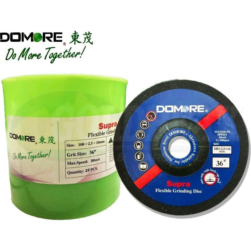 Domore Flexible Grinding Disc  4" for Metal
