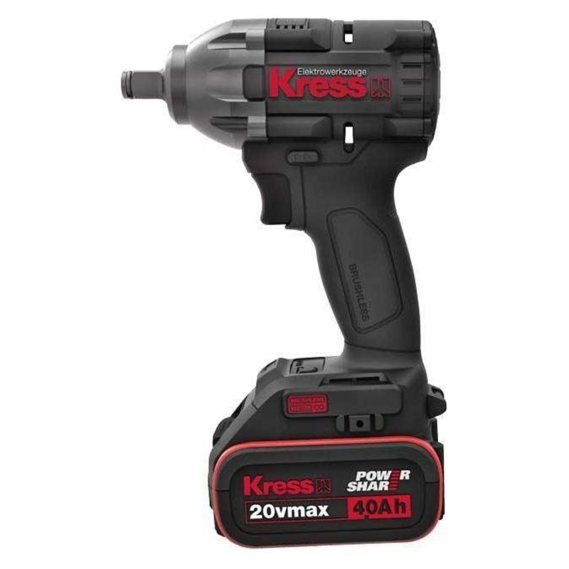 Kress KU270 20V Cordless Brushless Impact Wrench 1/2"