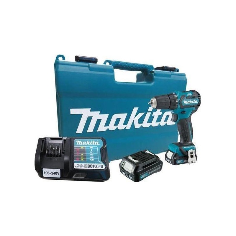 Makita DF332DWYE 12V Cordless Brushless Drill - Driver (CXT-Series)