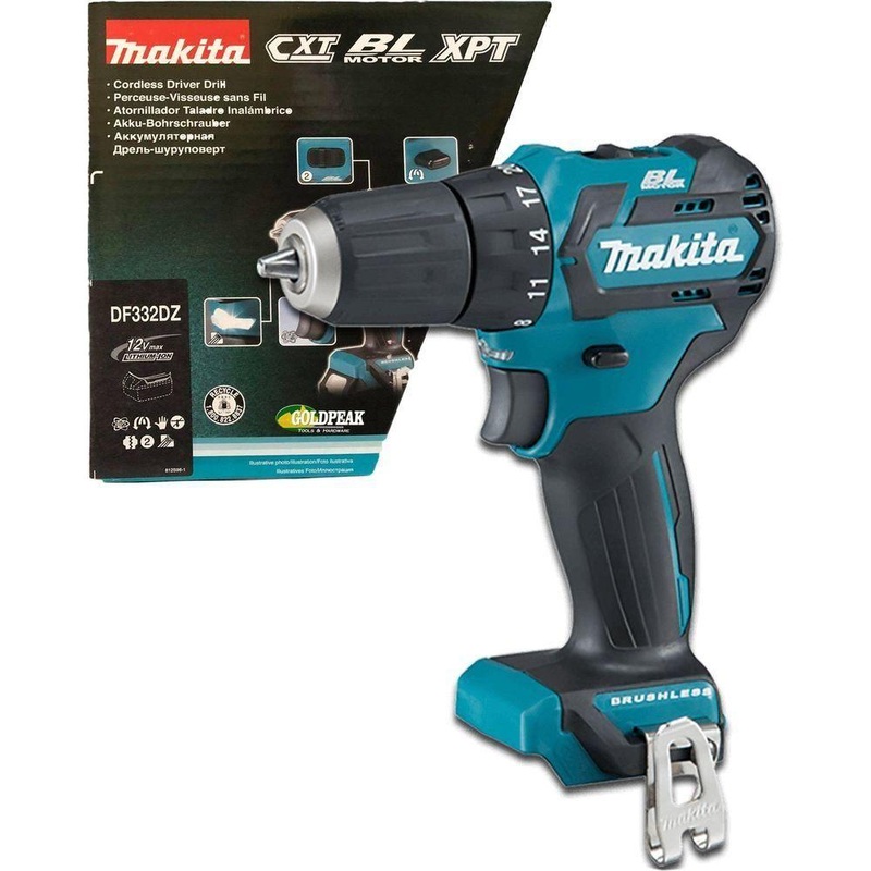 Makita DF332DZ 12V Cordless Brushless Drill - Driver (CXT-Series) [Bare]