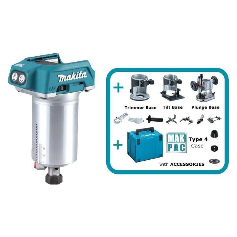 Makita DRT50ZJX9 18V Cordless Router Set (LXT-Series) [Bare]