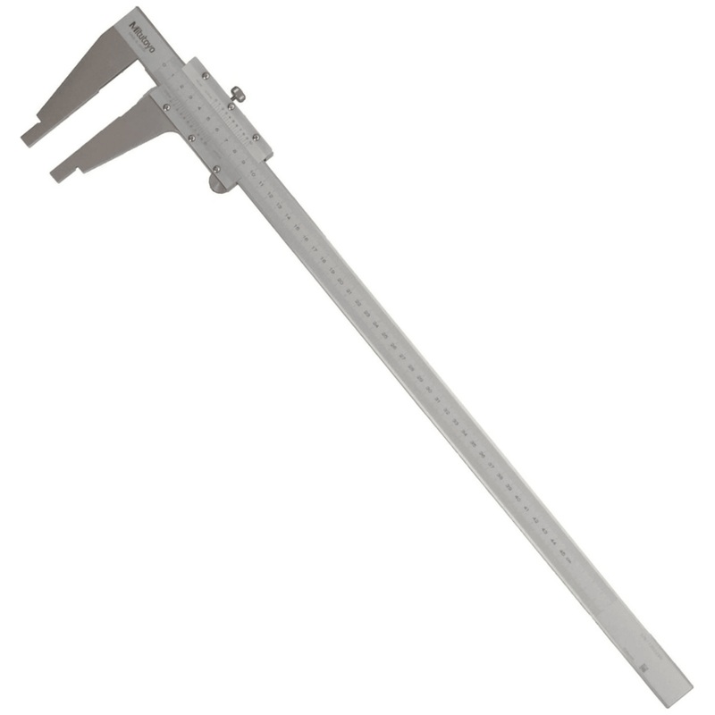 Mitutoyo 160-130 Vernier Caliper (Nib Style Jaw and Fine Adjustment) 450mm