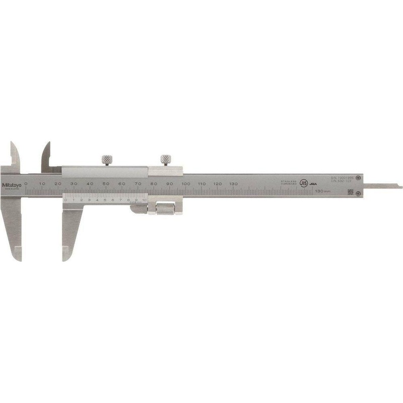 Mitutoyo 532-119 (NM6P) Vernier Caliper (Fine Adjustment) 130mm