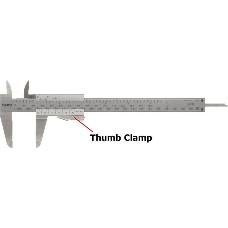 Mitutoyo Vernier Caliper (Thumb Clamp)