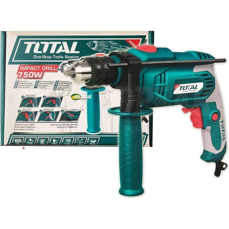 Total TG108136 Impact Drill / Hammer Drill