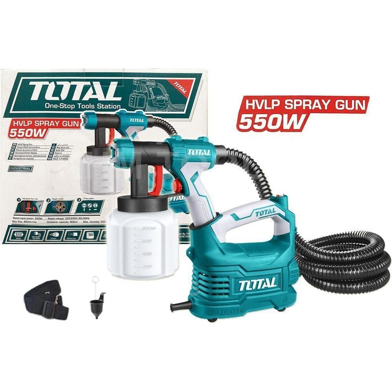 Total TT5006 Electric HVLP Floor Based Paint Spray Gun 550W