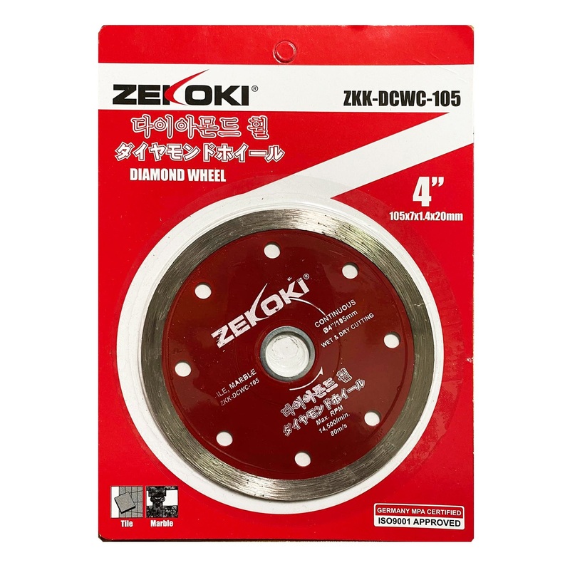 Zekoki Diamond Cut off Wheel