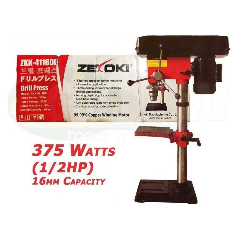 Zekoki ZKK-4116DP Drill Press 375W(1/2HP)