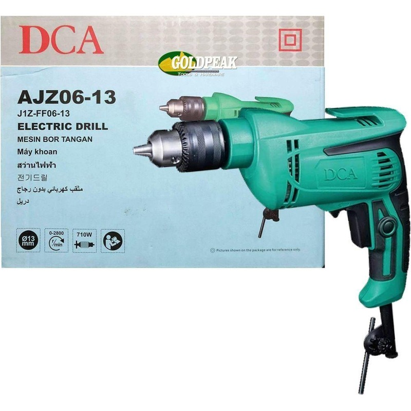 DCA AJZ06-13 Hand Drill with Belt Clip