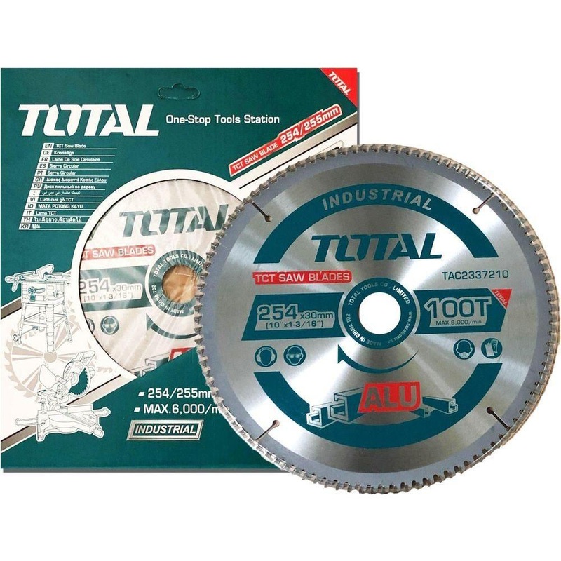 Total TAC2337210 Circular Saw Blade 10" for Aluminum