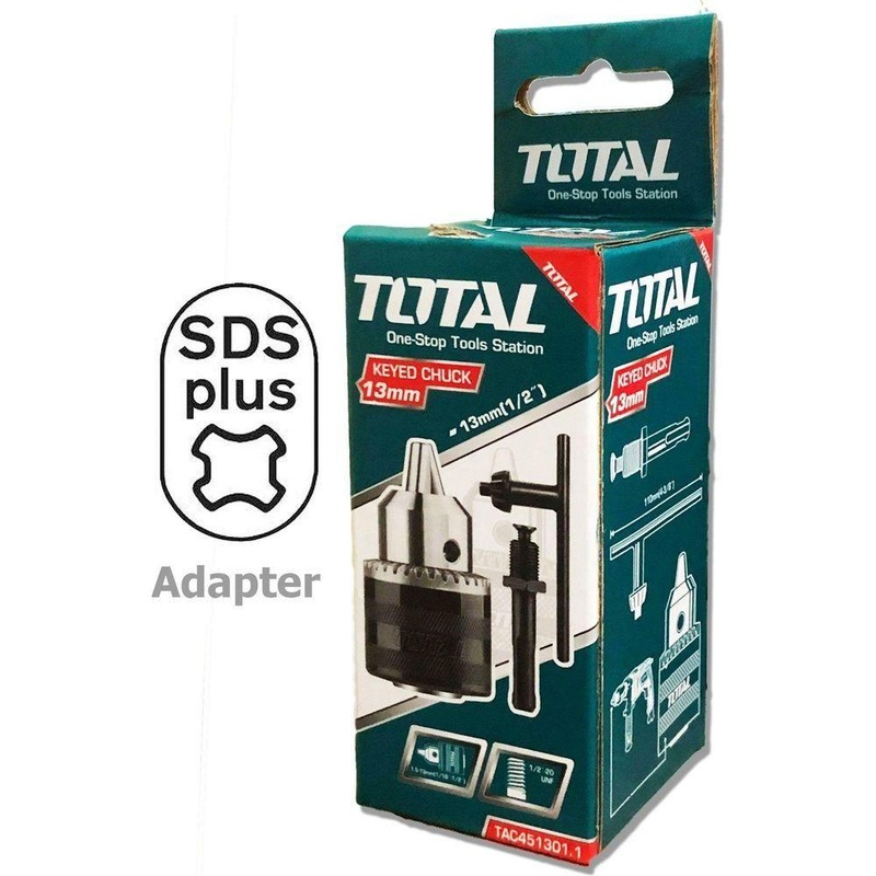 Total TAC451301.1 SDS-plus Adapter with Drill Chuck