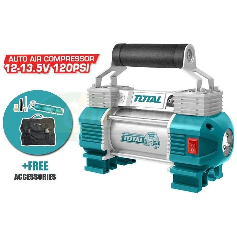 Total TTAC2506 12V Cordless Air Compressor with Light