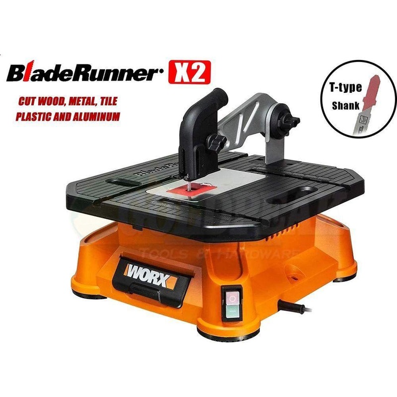 Worx WX572 Bladerunner Bench Top Jigsaw / Table Saw