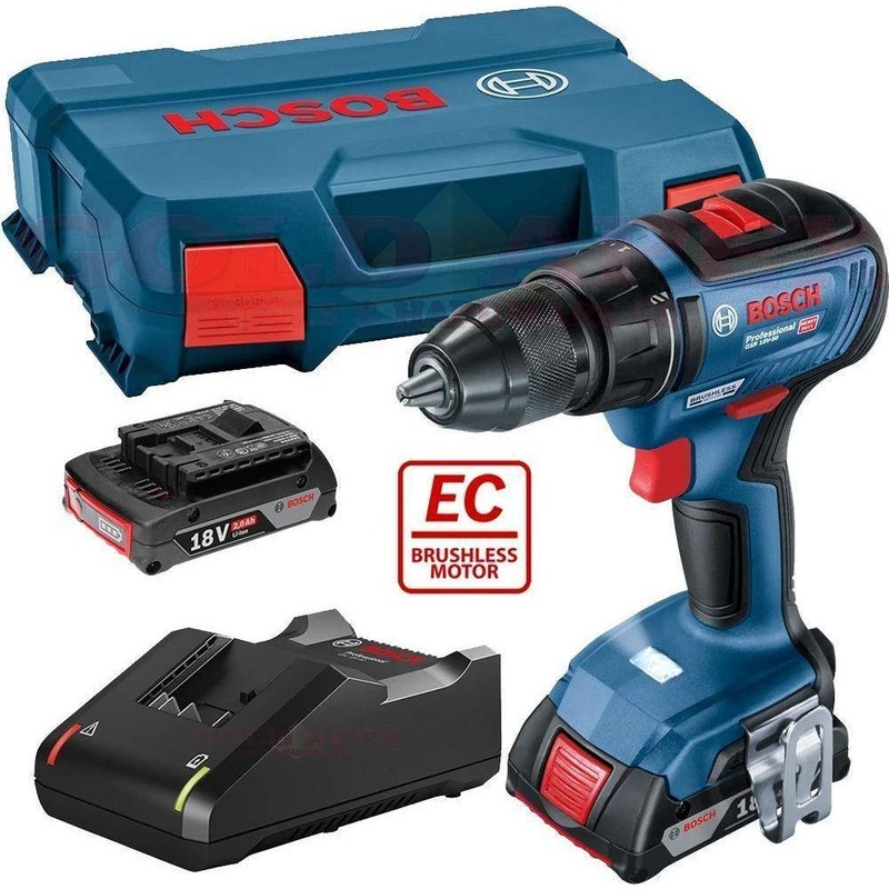 Bosch GSR 18V-50 Cordless Brushless Drill / Driver 1/2" (13mm) 18V [Set]