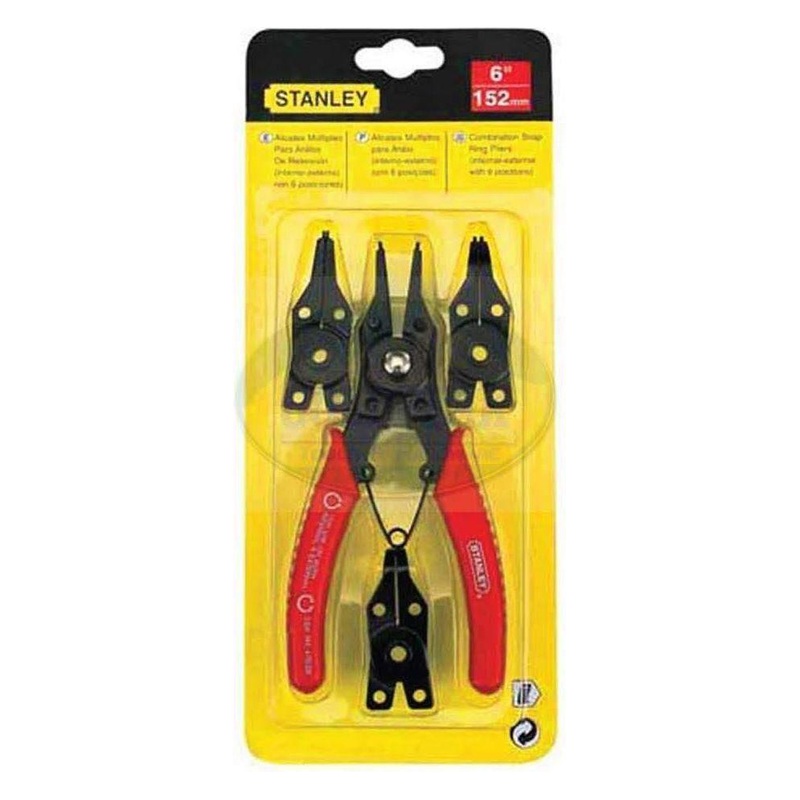 Stanley 84-168 Combination Snap Ring Pliers / Circlip Pliers Set