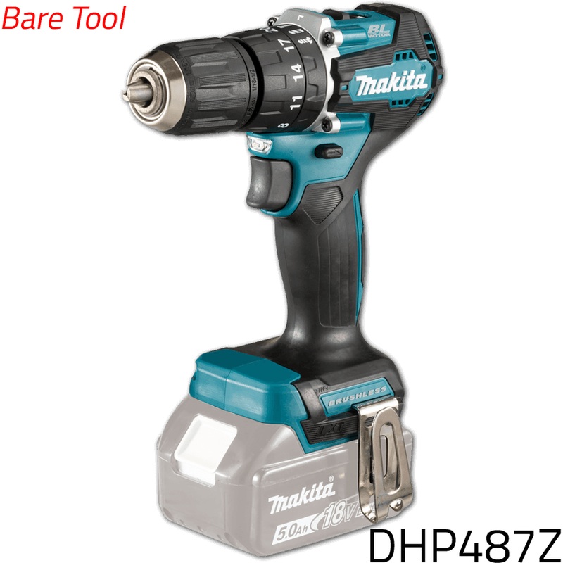 Makita DHP487Z 18V Cordless Hammer Drill (LXT-Series) [Bare]