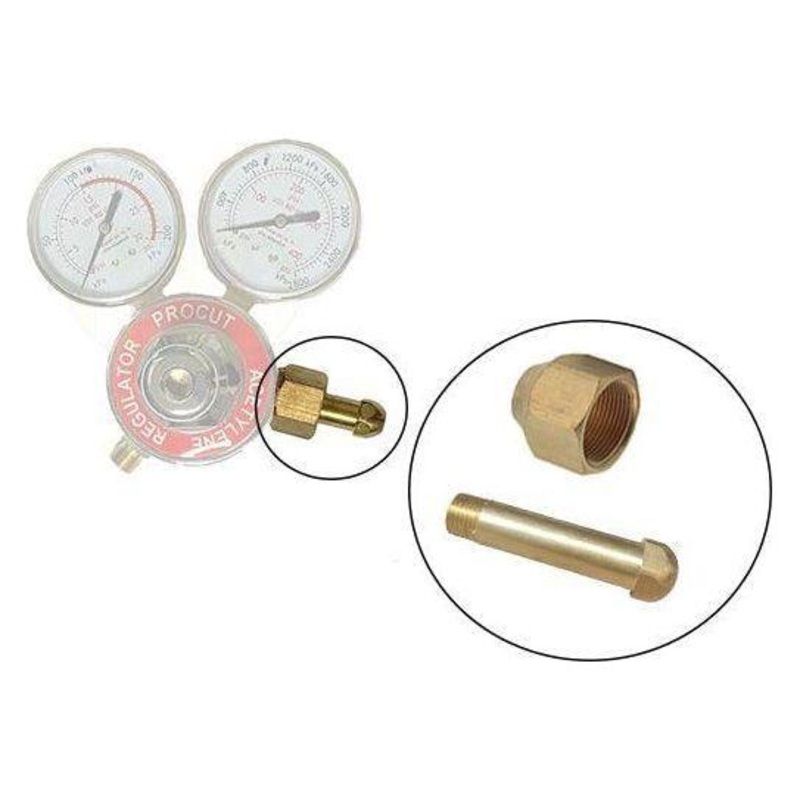 Procut Acetylene Tank Nut / Tail Piece  for Cutting & Welding Outfit