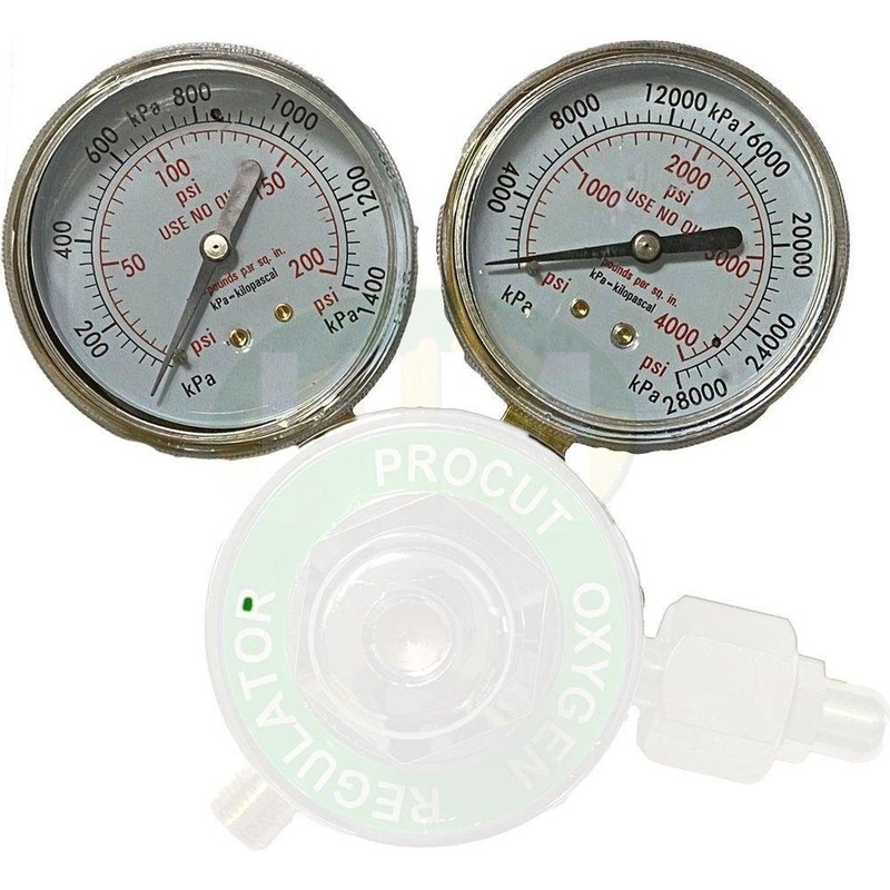 Procut Oxygen Gauge for Cutting & Welding Outfit