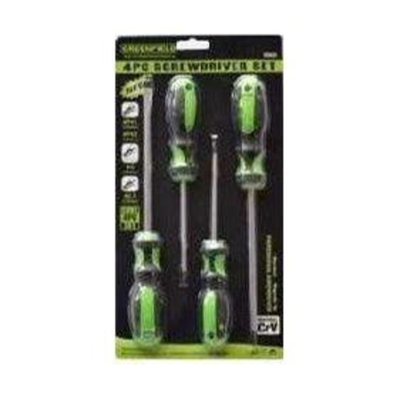 Greenfield 4pcs Screwdriver Set