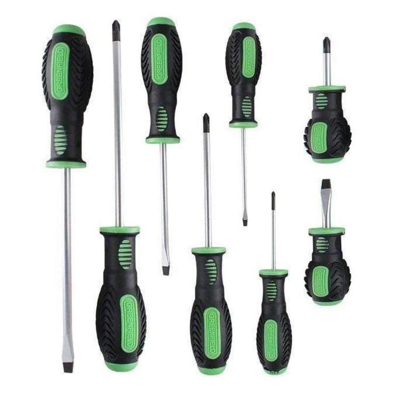 Greenfield 8pcs Screwdriver Set