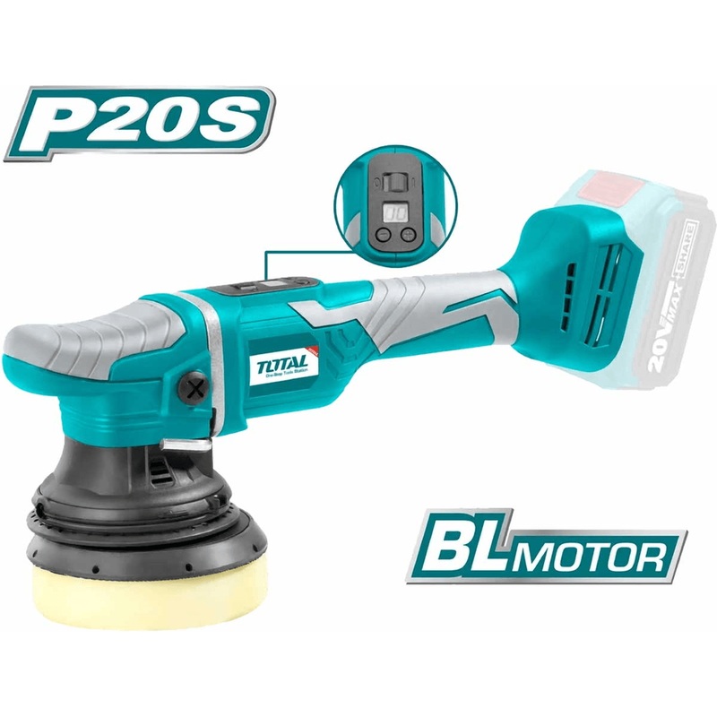 Total TAPLI2002 20V Cordless Brushless Polisher 7" (Bare)