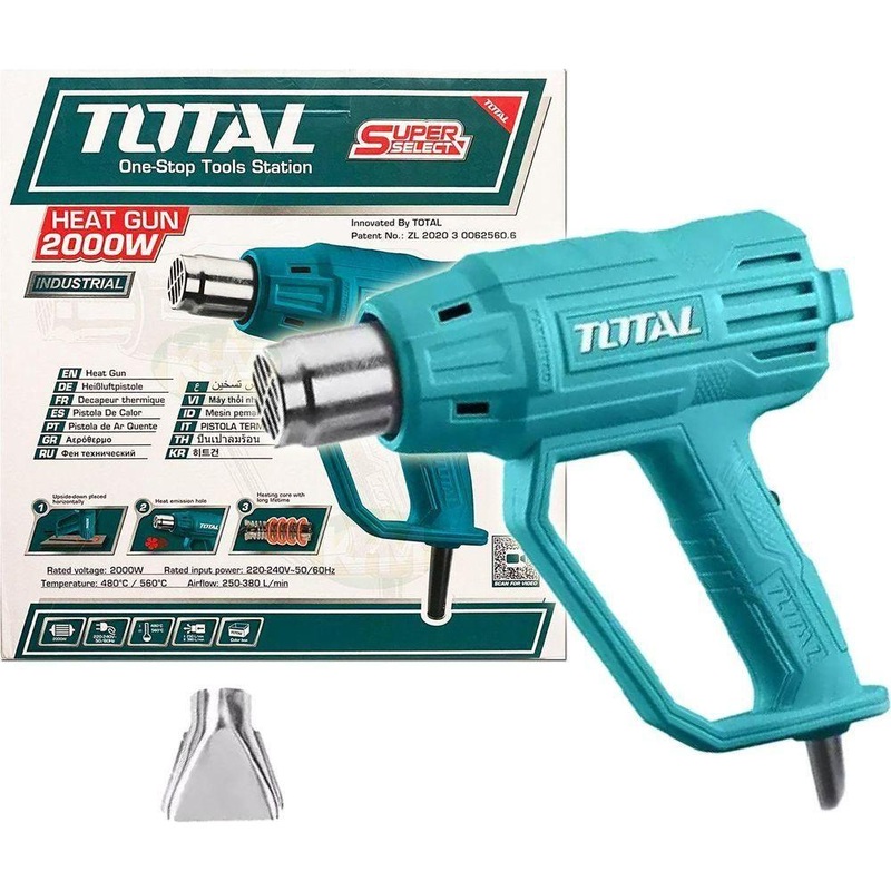 Total TB200365 Heat Gun  / Hot Air Gun 2000W