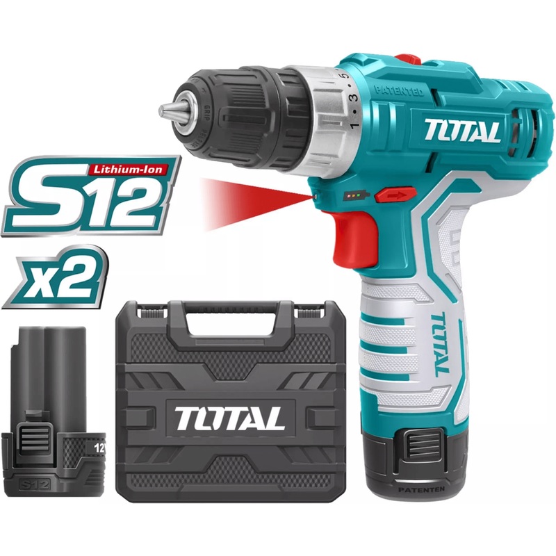Total TDLI1232 12V Cordless Drill