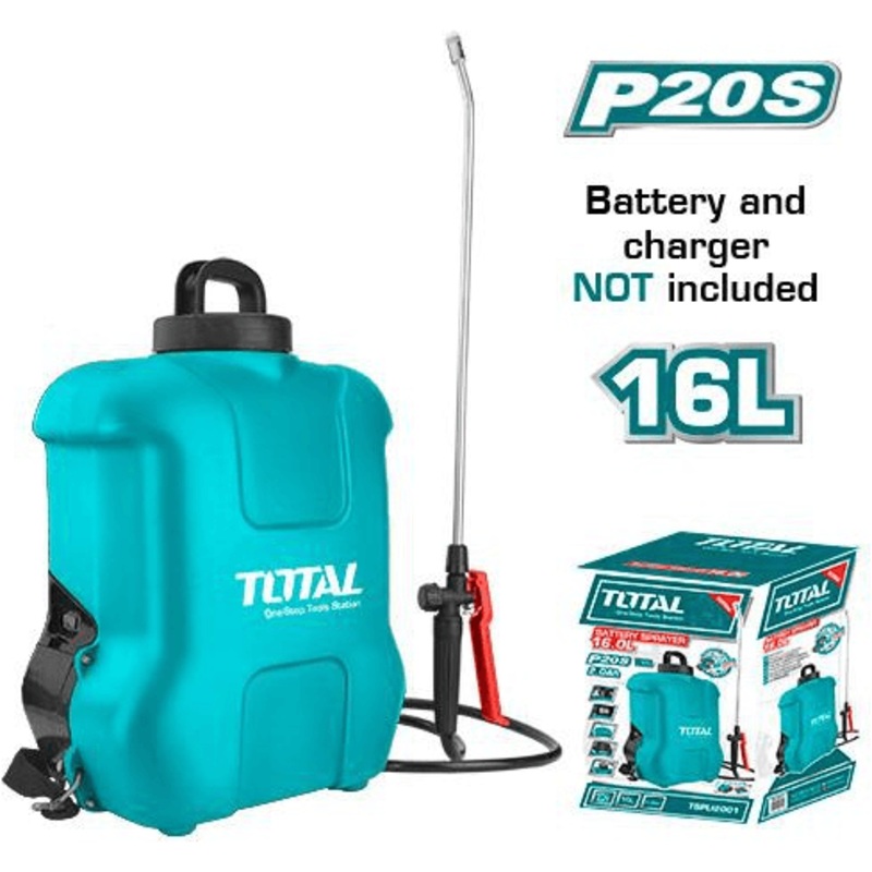Total TSPLI2001 20V Cordless Knapsack Sprayer (Battery Powered)