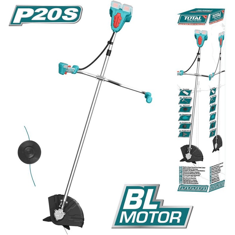 Total TSTLI20018 40V Cordless Grass Cutter (Bare)