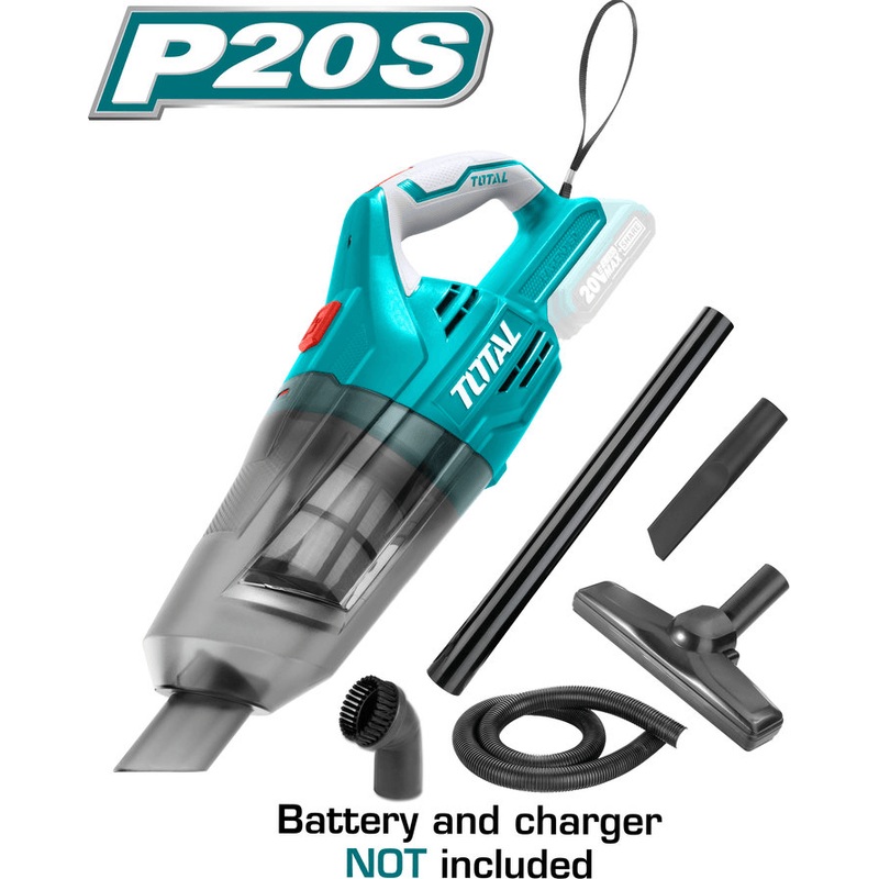 Total TVLI2001 20V Cordless Vacuum Cleaner (07L) [Bare]