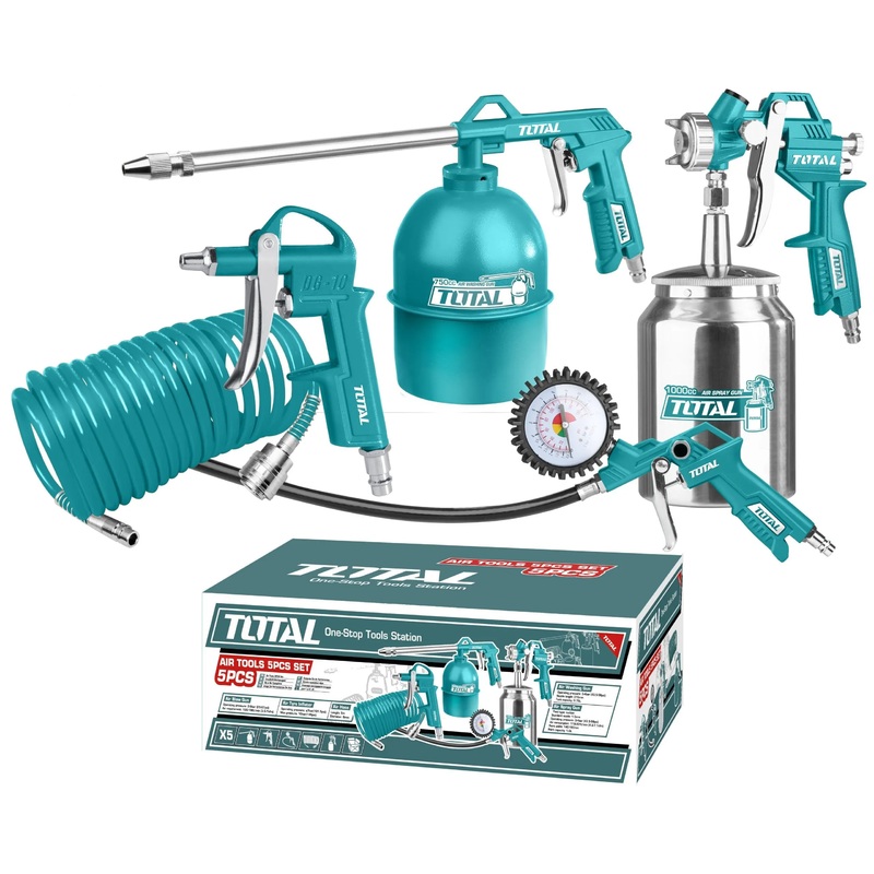 TOTAL TOOLS 5pcs Air tools set - TATK051