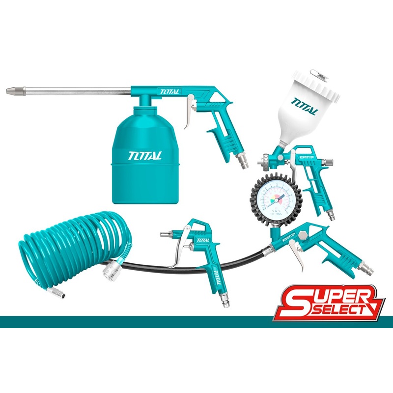 TOTAL TOOLS  5pcs Air tools set - TATK053