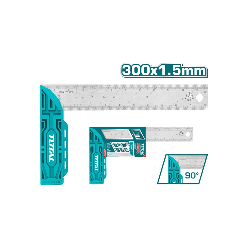 TOTAL TOOLS Angle square 300mm(12") - TMT61126