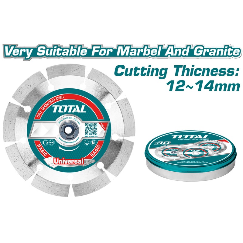 TOTAL TOOLS Dry diamond disc 4-1/2" - TAC2111153M