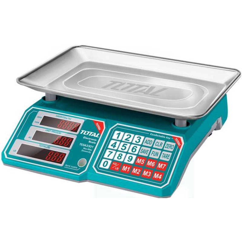 TOTAL TOOLS  Electronic Scale 30kg- TESA3301