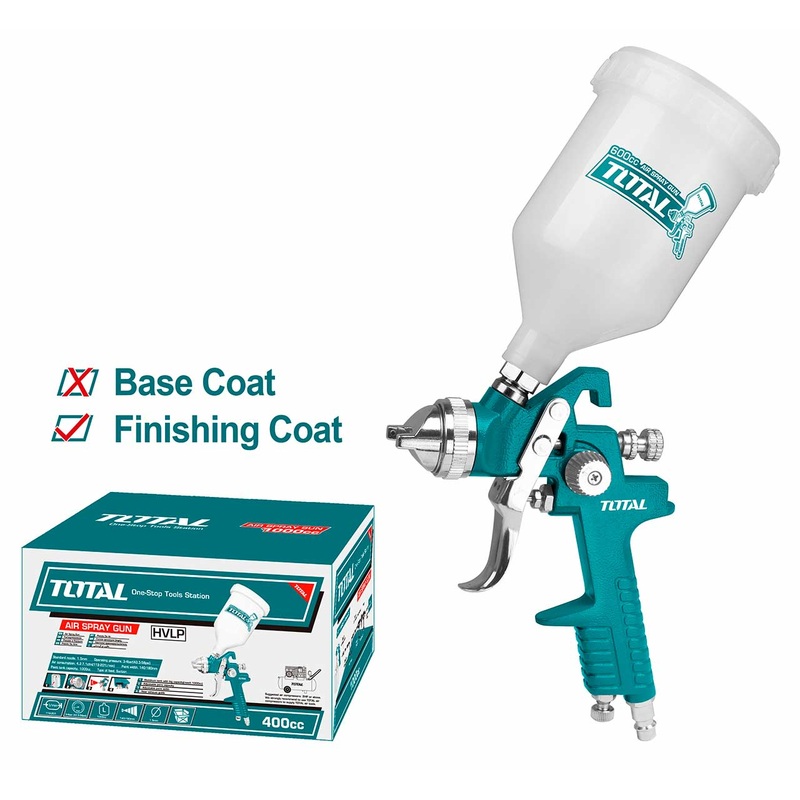 TOTAL TOOLS HVLP Air spray gun / nozzle 1.4mm - TAT10601