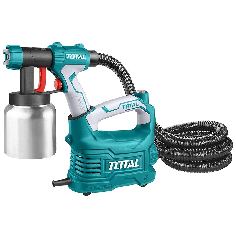TOTAL TOOLS HVLP spray gun 550W - 800ml Aluminum container  TT5006-2