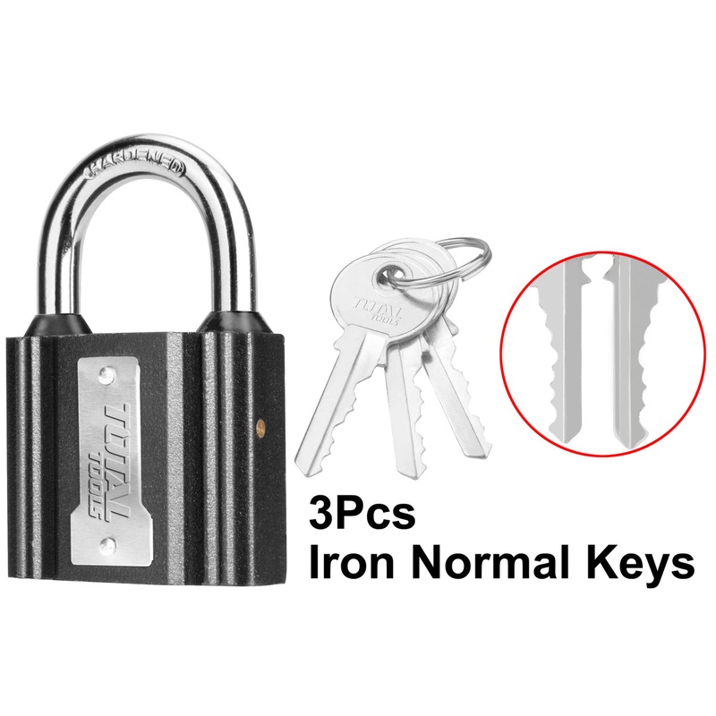 TOTAL TOOLS Iron padlock 75mm - TLK31751