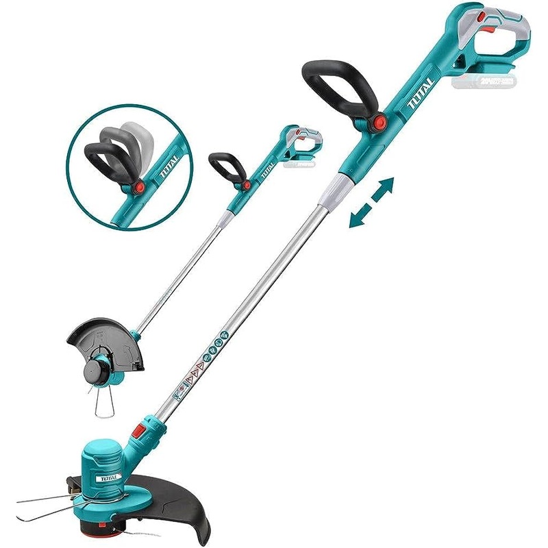 TOTAL TOOLS Lithium-Ion Grass trimmer 20V / Cutting length 300mm - TGTLI2001