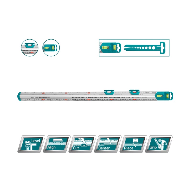 TOTAL TOOLS Multi-function Measure mate 60cm - TMT646003