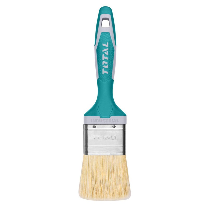 TOTAL TOOLS Paint brush (plastic handle covered rubber) 2"(50mm) - THT84026