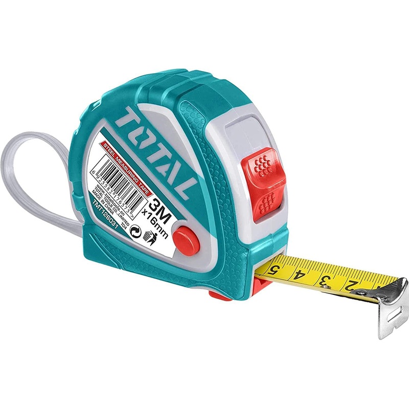 TOTAL TOOLS Steel measuring tape 3m x 16mm - TMT126031