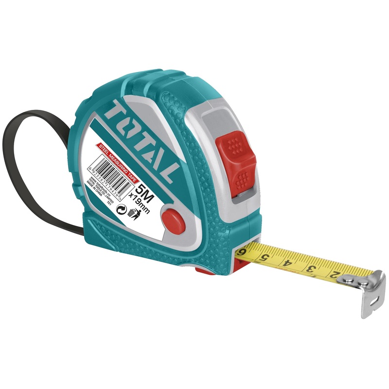 TOTAL TOOLS Steel measuring tape 5m x 19mm - TMT126051