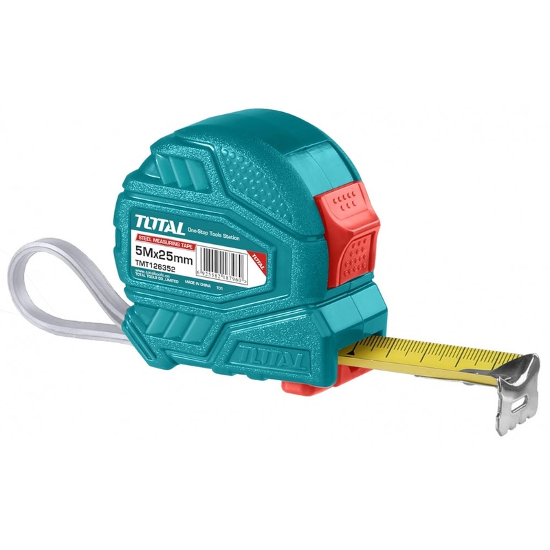 TOTAL TOOLS Steel measuring tape 5m x 25mm - TMT126352