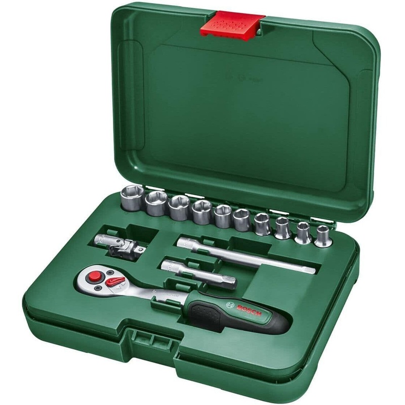 Bosch  1/4" Drive Socket Set 14 Pcs - 1600A02BY0