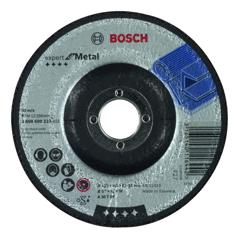 Bosch Grinding Disc 5 inch 125X22.2X6-2608600223