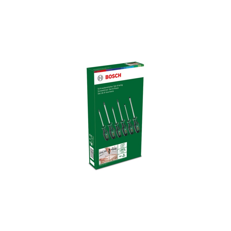 Bosch Philips , slotted  and torx screwdriver set 6 pcs  -  1600A02BX7