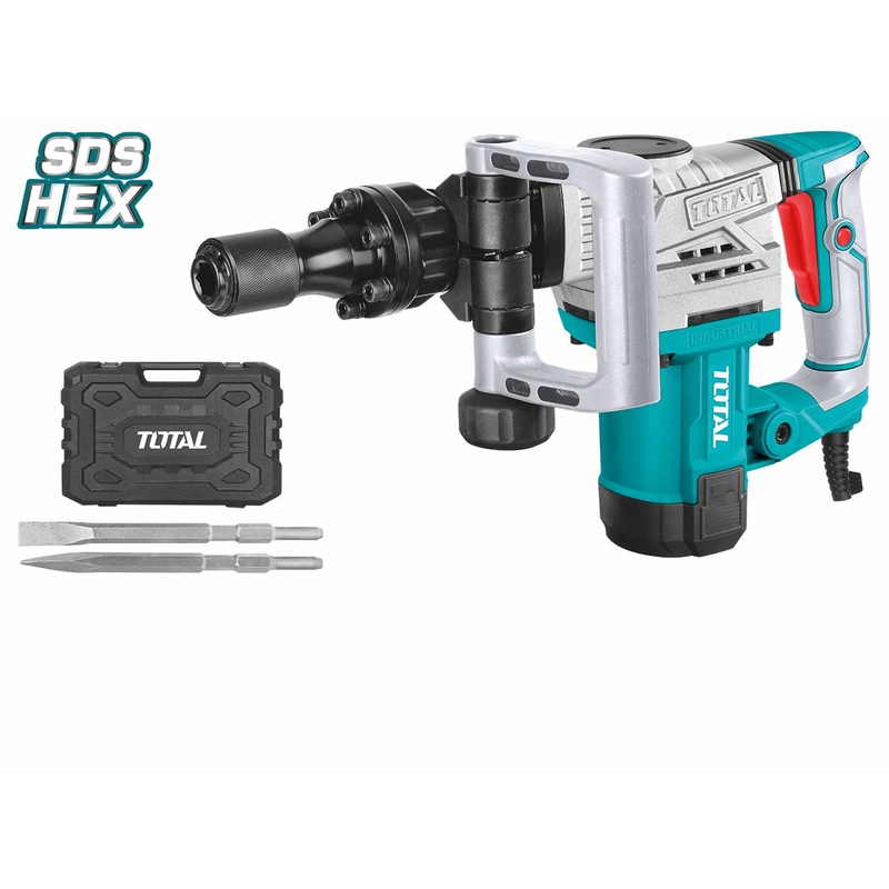 TOTAL TOOLS Demolition breaker 1300W /  Impact Force 20J / 6Kgs - TH2130016