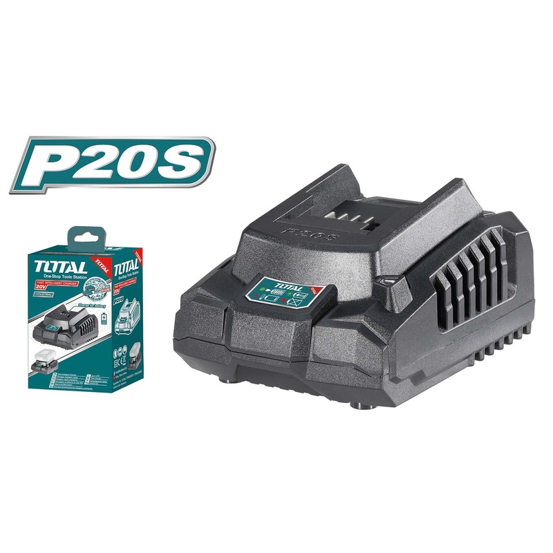 TOTAL TOOLS Fast intelligent charger 20V (2A) - TFCLI2001
