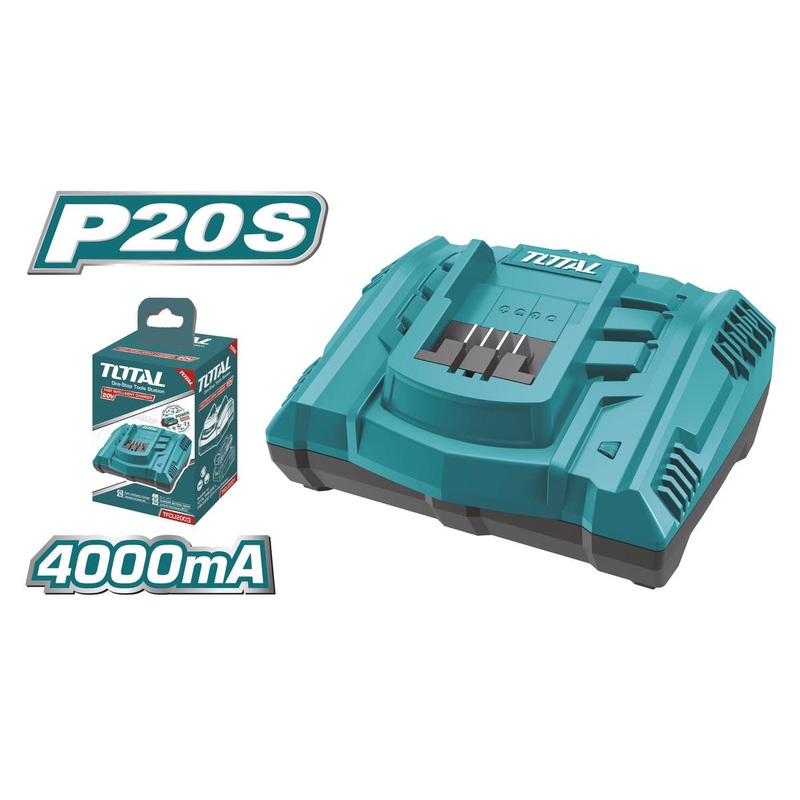 TOTAL TOOLS Fast intelligent charger 20V (4A) - TFCLI2003